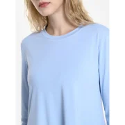 ZAN.STYLE Long Sleeve Dress - Windsor Blue Fansmadedirect