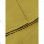 ZAN.TYLE Collar hirt Dress - Mustard Fansmadedirect