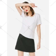 ZAN.TYLE Pocket T-shirt - White Fansmadedirect