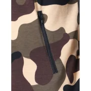 Zip Pockets Drawstring Camouflage Hoodie - Acu Camouflage Fansmadedirect