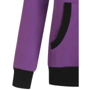 Zipper Fluffy Cat Ear Hoodie - Purple Fansmadedirect