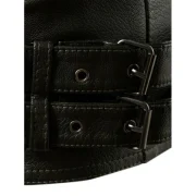 Zippers Embellished Casual Faux Leather Jacket - Army Green Fansmadedirect